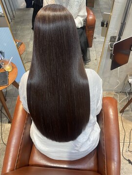 シアー 銀座店(SHEER.) 髪質改善カラー×ベージュブラウン【銀座,銀座一丁目美容室】