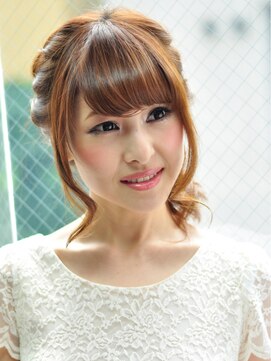 スクレ(sucree) ナチュかわ♪編み込みアレンジ