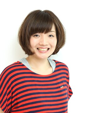 ダブル(DaBlu) 小顔効果◎骨格フォルムショート　（駒込ダブル）