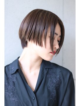 アンドヘアー 西葛西(&-HAIR) 【&- hair/鈴木孝治】大人シンプルボブ 西葛西