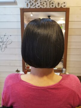 ラウンジアンドヘアープラスグランツ(lounge&hair+grants) ショートボブ