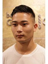 バルビエ グラン 銀座(barbier GRAND) フェードカット/かき上げヘア/涼しげヘア