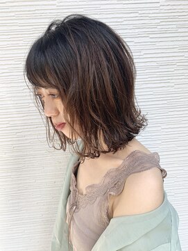 ハンズクラン(HANDS CLAN) 切りっぱなしボブ