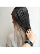 イヴァン アンド リズ 奈良店(IVAn ＆ LIZ)&nbsp;#インナーカラー#ホワイトミルクティー