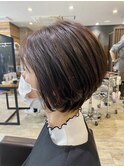 西宮/大人可愛い/モテ髪カタログ/小顔/ウルフカット