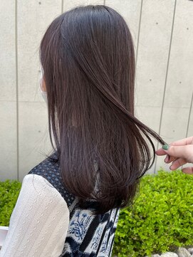 アクアオモテサンドウ(ACQUA omotesando) *ブリーチなしこっくりブラウン大人可愛いラベンダーブラウン