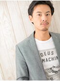 ≪mod's men≫大人ブルーグレージュ☆アップバングショートP