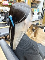 ルッカヘアガーデン バイ ラッシュゴールド(RUCCA HAIR GARDEN by LUSH GOLD)&nbsp;ホワイトインナーカラー