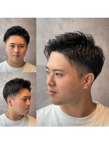 メグロバーバーショップロッポンギ 目黒六(MEGURO BARBER SHOP 6PPONGI)&nbsp;爽やかアップバング