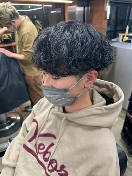 ロンドガルマン 名古屋(Lond GULLMAN) 【Lond GULLMANSEIYA】MEN'S HAIR/波巻きスパイラル