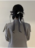 [NIKO]タイトヘアアレンジ カチモリヘア 卒業式ヘア