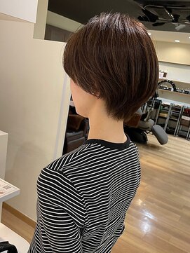 ラファンス 栗林店(LaFENCE) 似合わせショート/ナチュラルブラウン