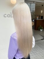 コルユニテ(col. unite)&nbsp;ブリーチ/ハイトーン/ホワイトカラー/ブロンド/抜きっぱなし
