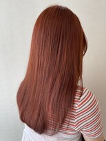 ファブ 千葉店(FaB)&nbsp;ブリーチなしダブルカラー/オレンジカラー/夏カラー