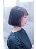 ストレート ボブ