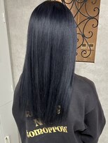 ルノン フィージュ(LUNON fieju)&nbsp;ブルーブラックカラー/地毛風カラー/ケアブリーチ/艶髪/韓国