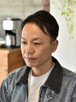 リム メンズヘア(LIM men's hair)&nbsp;大人7:3風アップバング【メンズカット/メンズヘア】