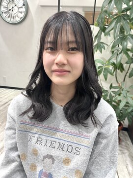 ベルヘアーデザイン 堺東(Belle hair Design) 韓国風/レイヤーカット/小顔ヘア/レイヤー/堺東