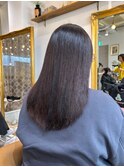 サラ艶髪に！質感再整カラー☆美髪ボブ/美髪縮毛矯正[北千住]