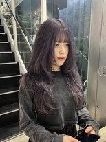 シェリ ヘアデザイン(CHERIE hair design)&nbsp;grey purple / layer cut
