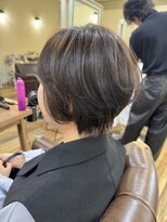 トータルビューティーサロン プリエ(prier) ショート/フェザーショート/オンブレ/くすみベージュ