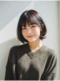 ホワイトグレージュ/デジタルパーマ/チェリーブラウン/上尾