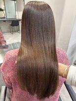 ハオ(hao)&nbsp;【hao渋谷】カーキブラウン×ラフロング