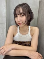 ロンドプロフィール 浦和(Lond profil)&nbsp;ブリーチなしカラー伸ばしかけヘア簡単スタイリング小顔ヘア