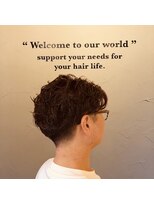 ブラック(BLUCK)&nbsp;マッシュパーマ