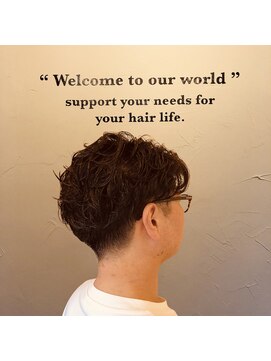 ブラック(BLUCK) マッシュパーマ