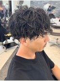 宇都宮メンズパーマメンズカット波巻きスパイラルパーマツイスパ