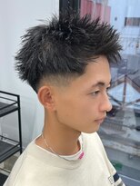 エルマーク 四条烏丸(L-MARK)&nbsp;スパイキーショート/アップバング/フェード/mem's/眉毛