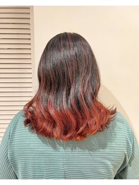 ラピスタ 池袋(Lapista) 韓国ヘアハッシュカットダブルハイライトカラー【Lapista池袋】