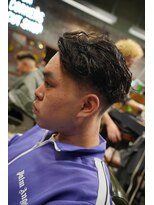 フォーコーナーズカットショップスリーセント 栄(FourCornersCutShop 3/cent) スパイラルパーマ