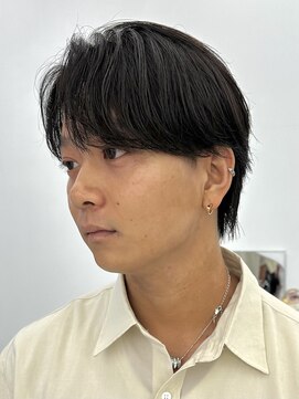 ウィル バイ ブラウン(Vir by Brown) ニュアンスパーマ/センターパート/毛流れ/藤沢美容院