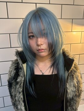 ベレーザ 渋谷(BELEZA) 18141ハイブリーチルーツカラーレイヤーアンブレラカラー