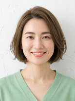 と和×美髪クリニック 巣鴨店&nbsp;オリーブブラウンで魅せる。大人の柔らかショートボブ