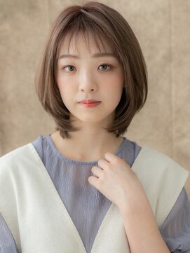カバーヘア ブリス 川口(COVER HAIR bliss) ラテグレージュ大人可愛いハッシュレイヤーカットX川口20代30代