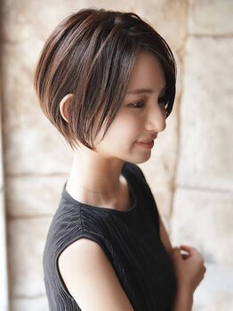 ヘアースタジオ ハーフバック 高尾店(HAIR STUDIO HALF BACKS×１/2)の写真/最近流行りのショートスタイルは当店で☆ショートカットが得意なスタイリスト多数在籍◎
