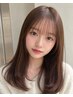 《髪にドラマを》 髪質改善 前髪縮毛+前髪カット