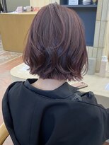 パークレーン アイス イヴェン アネックス(PARK LANE ICI yeven.anx)&nbsp;自然な縮毛矯正レイヤーボブ切っぱなしボブブリーチなしカラー栄