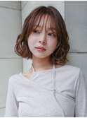 【Un ami】大人っぽボブパーマ 大楽