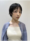 前髪あり大人小顔ショートパーマ/30代40代50代/岡野亘希