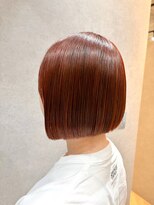 シーインフィニート 清澄白河 現代美術館MOT前店(C∞)&nbsp;タッセルボブ/切りっぱなしボブ/ピンクオレンジ