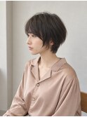 こなれ感のひし形ショート