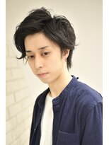 リタ(Lita)&nbsp;Licca 立ち上げ前髪 アップバング ニュアンスパーマ ２ブロック