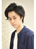 Licca 立ち上げ前髪 アップバング ニュアンスパーマ 2ブロック