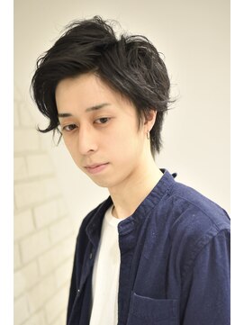 リタ(Lita) Licca 立ち上げ前髪 アップバング ニュアンスパーマ 2ブロック