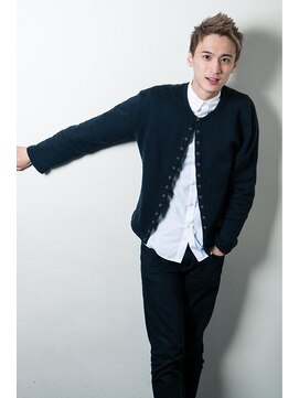 ヘアーサロン サボイア(HAIR SALON SAVOIA) [SAVOIA]外国人風ベリーショート×プラチナカラー.