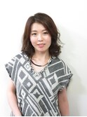 セミロング×大人ゆるふわウェーブ